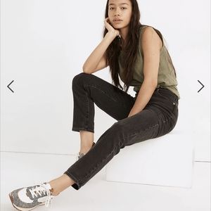 Madewell Curvy Perfect Vintage Jean Lunar Wash (black) size 26 NWOT